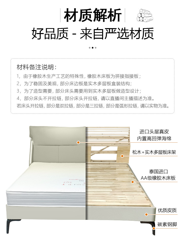 浪漫满屋真皮床 #6