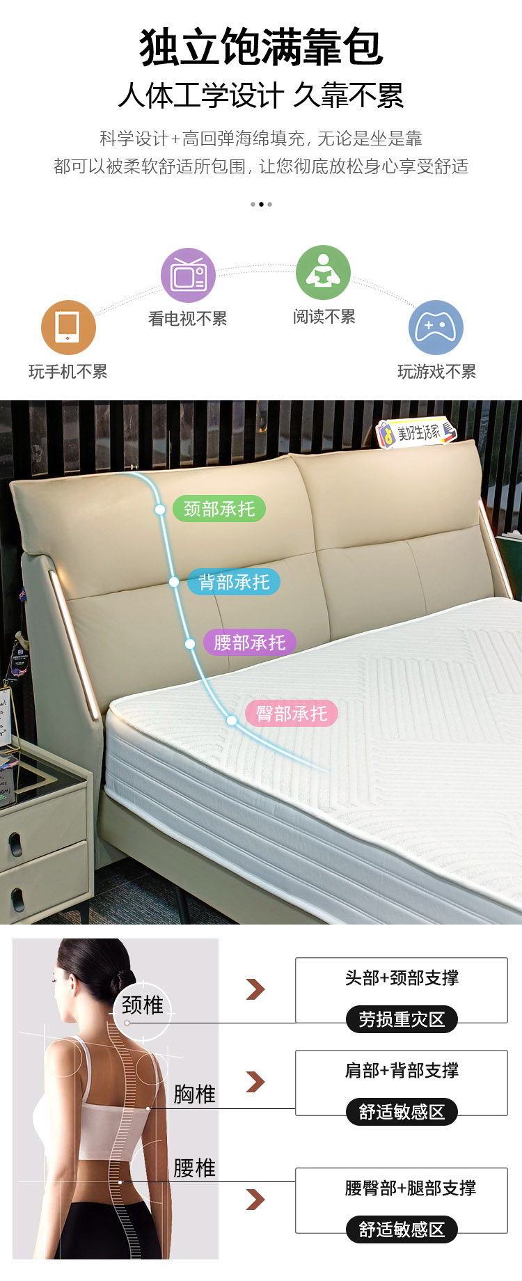 浪漫满屋真皮床 #6